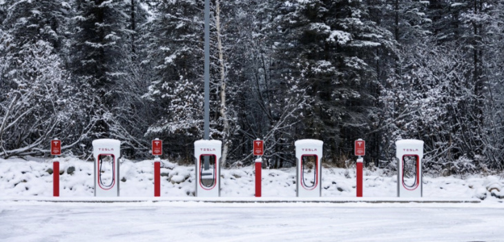 tesla opens supercharger network to all electric vehicles in iceland