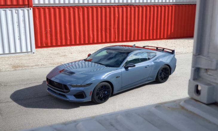 the seventh-generation mustang finally unveiled in all its v8 glory