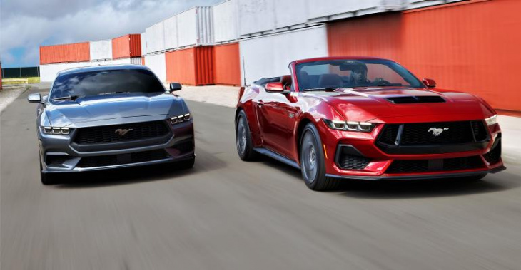 amazon, ford evokes past, looks to future with 2024 mustang