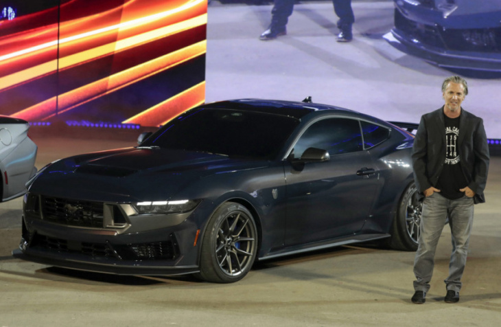 track-focused 2024 ford mustang dark horse targets a 500-hp coyote v-8