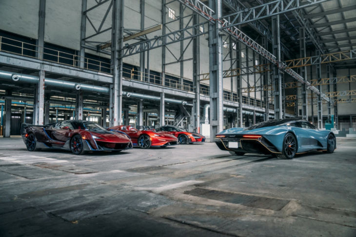 amanda toh-steckler and her collection of mclaren ultimate series supercars : garage queen