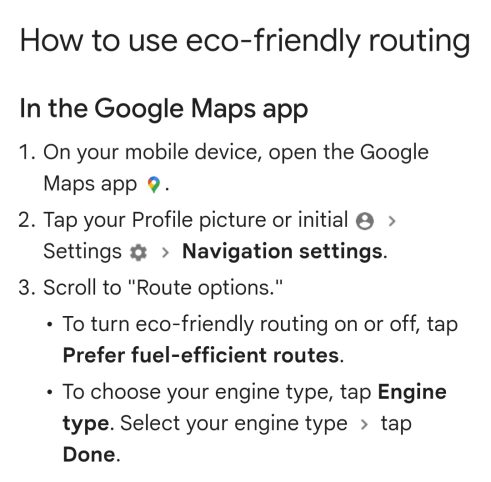 is google maps the best navigator for evs?