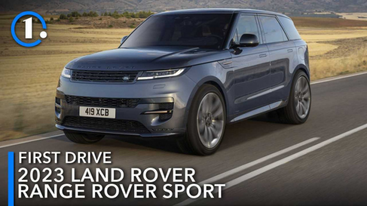 2023 land rover range rover sport first drive review: a brit in need of a g and t