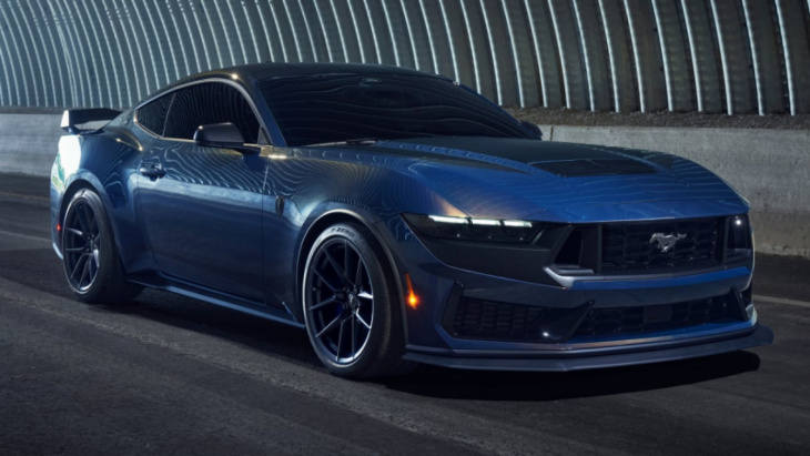 new ford mustang dark horse arrives with 500bhp