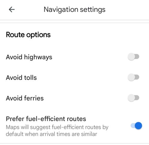 google maps updates to cater to electric vehicle owners