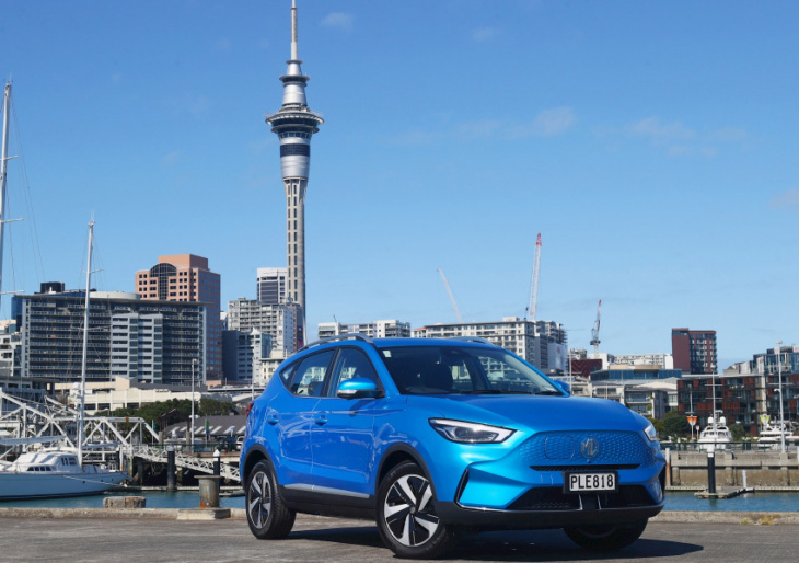 android, taking charge with new 2022 mg zs ev, the cheapest ev in nz