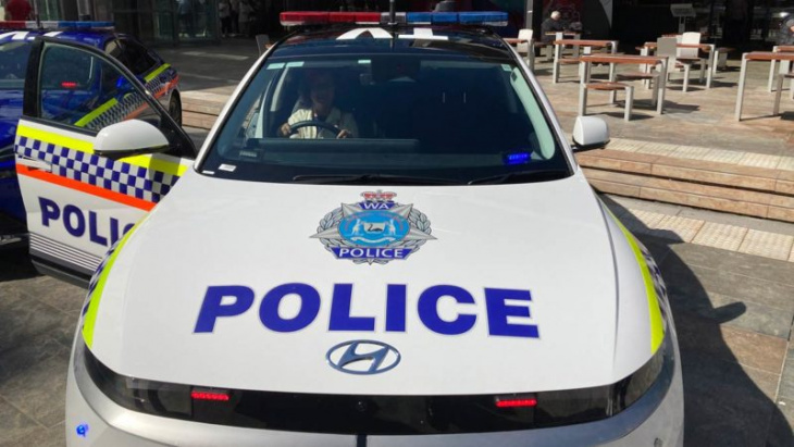 wa police feature ioniq 5 squad car at world ev day