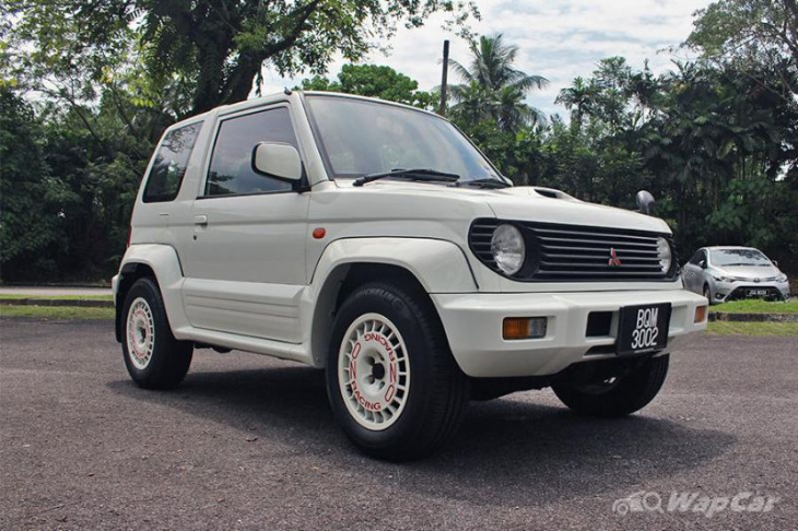 1 of only 3 in malaysia, we check out this tiny 1996 mitsubishi pajero mini!