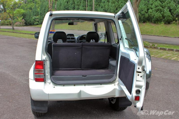 1 of only 3 in malaysia, we check out this tiny 1996 mitsubishi pajero mini!