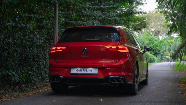 android, mreview: volkswagen golf 1.5 etsi r-line - almost a hole-in-one