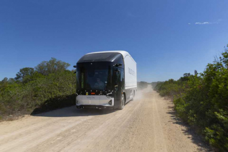 volta zero electric truck tested to hot weather extremes