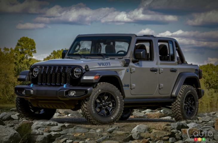 detroit 2022: jeep wrangler willys 4xe becomes model lineup’s new entry-level phev
