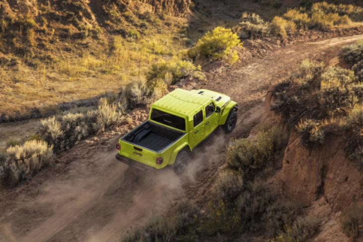 high velocity yellow helps the jeep gladiator pop