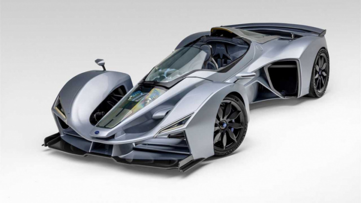 delage d12 hybrid hypercar loses roof with speedster conversion
