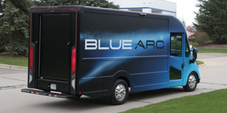 2,000 blue arc ev electric vans pre-ordered by randy marion