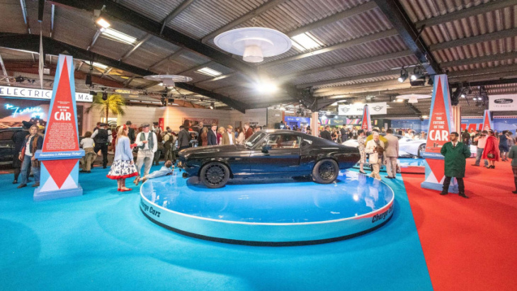 sustainability and supercars at revival 2022's earls court motor show
