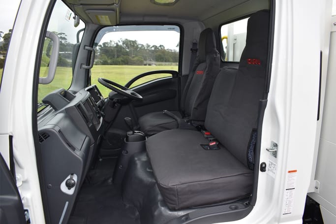 can't be bothered waiting for a new ford ranger or toyota hilux? isuzu's n-series trucks might be safer for work anyway