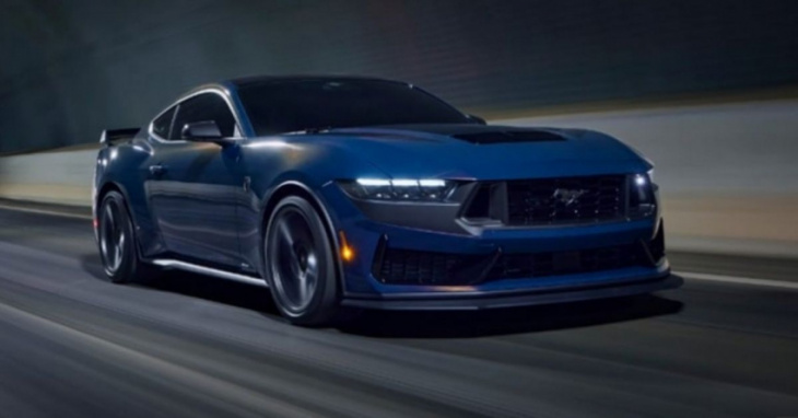 meet the new 2024 ford mustang dark horse