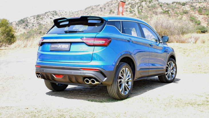 first drive in the proton x50 in south africa