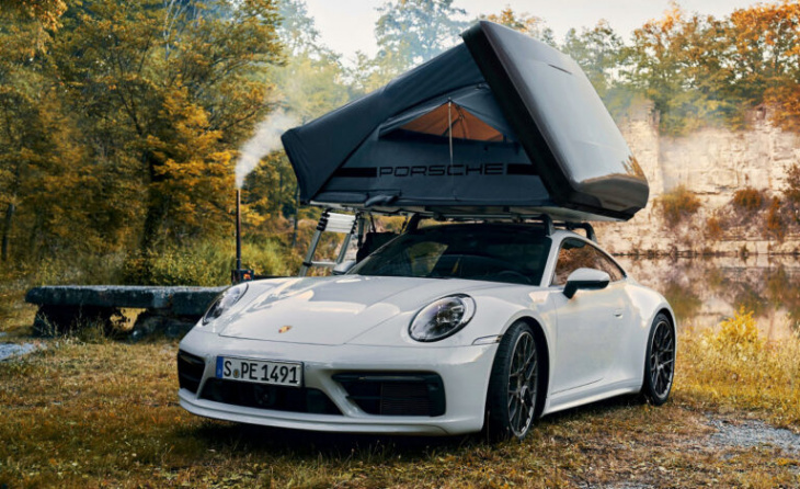 camping in your porsche 911 just became a lot easier