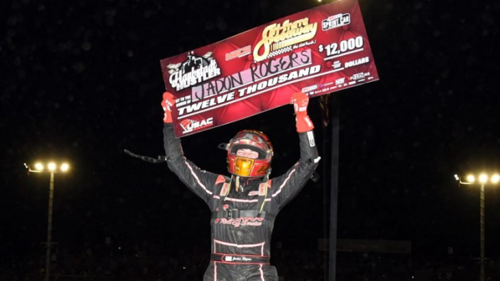 rogers hustles to first usac score