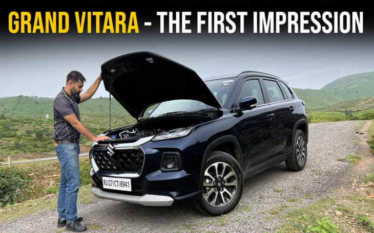 grand vitara mild hybrid manual first drive review | underpowered? | the first impression | sep 2022