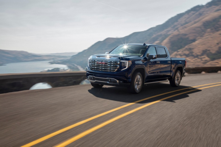 the 2022 gmc sierra only needs to change 3 things