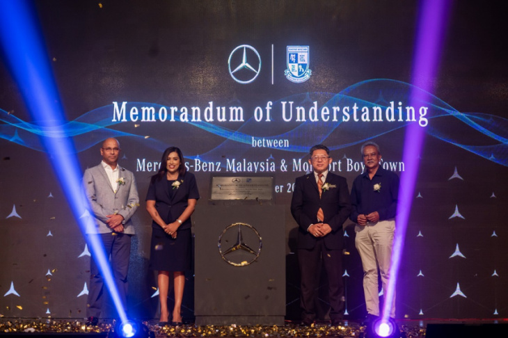 mercedes-benz malaysia partners montfort boys town to strengthen skilled workforce