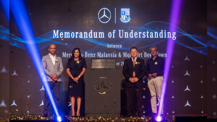 mercedes-benz malaysia and montfort boys town sign mou for brand’s apprenticeship programme