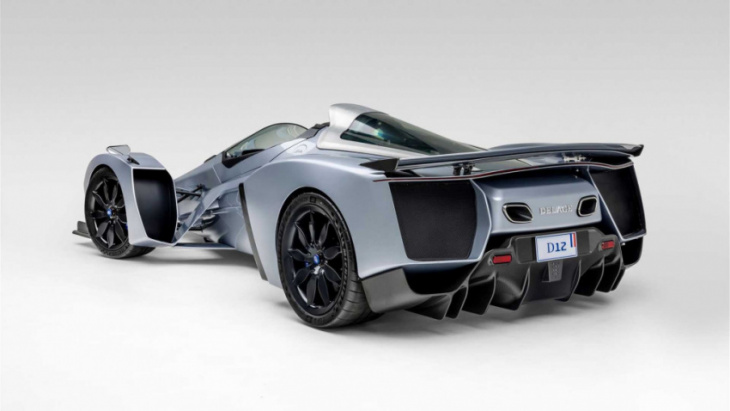 modern delage to offer open-top version of d12 hypercar