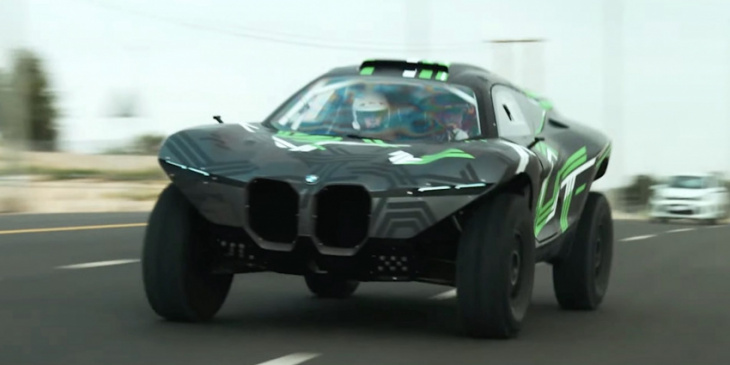 bmw presents a one-off, monster electric dune buggy