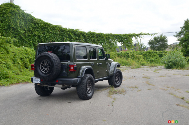 2022 jeep wrangler rubicon 392 review: too expensive to roughhouse in?