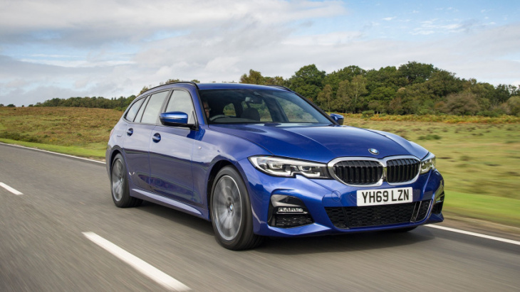 new bmw 3-series touring review: 320d and 330d estates driven in uk