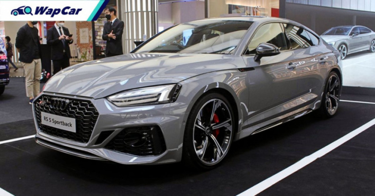 not feeling the m3's grille? here's the 2022 audi rs5 sportback in malaysia, yours for rm 809k