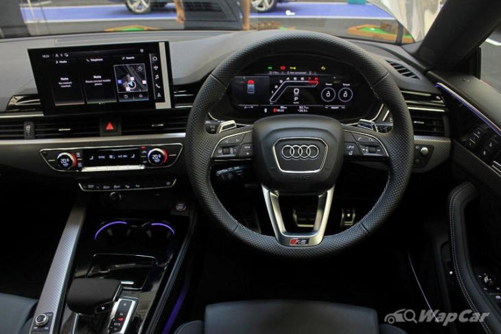 not feeling the m3's grille? here's the 2022 audi rs5 sportback in malaysia, yours for rm 809k