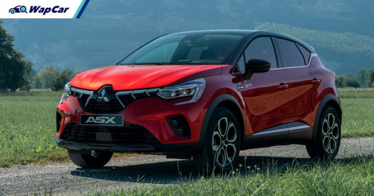 all-new 2023 mitsubishi asx debuts; rebadged renault captur is first new gen after 12 years