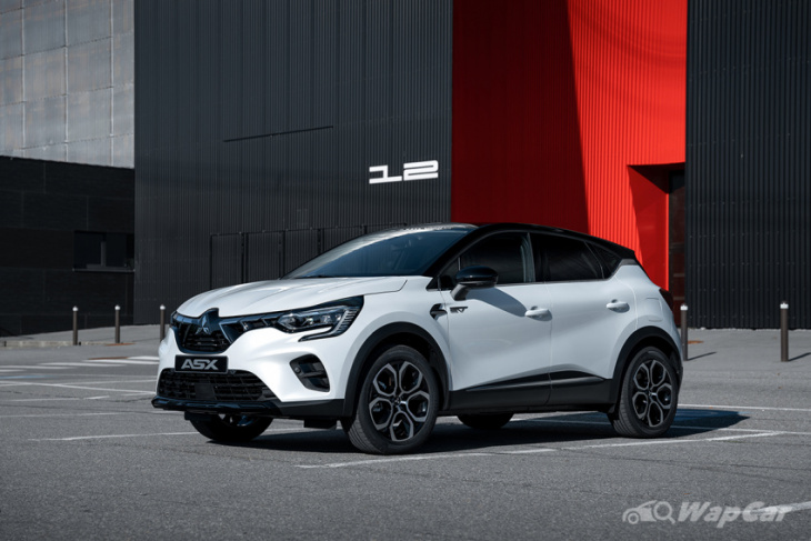 all-new 2023 mitsubishi asx debuts; rebadged renault captur is first new gen after 12 years