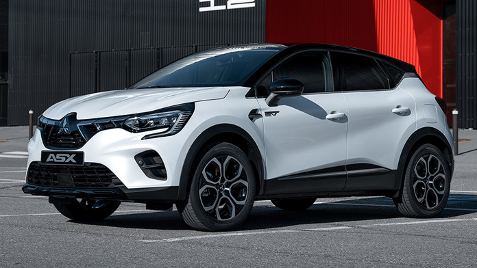 for europe only, the all-new 2023 mitsubishi asx is a rebadged renault captur