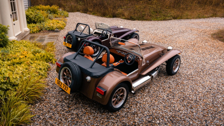 caterham has launched two new ‘retro-inspired’ sevens