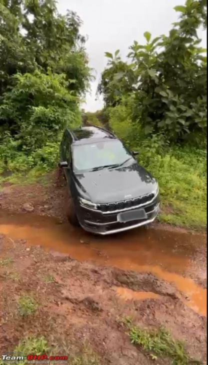 took my jeep meridian 4x4 at on its first ever off-roading experience