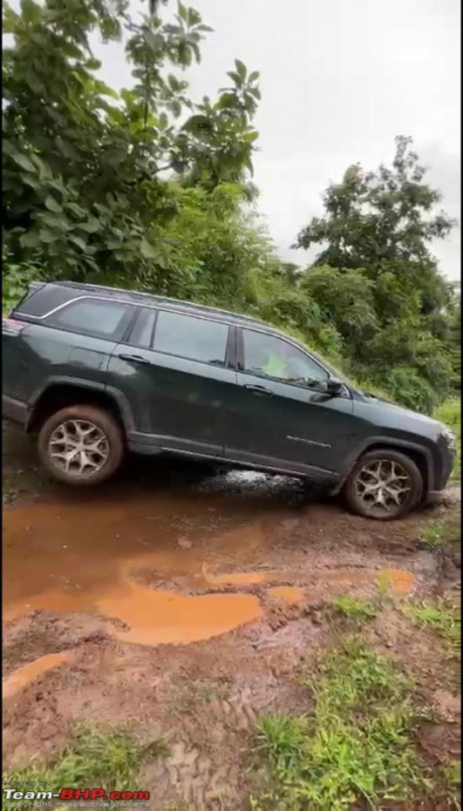 took my jeep meridian 4x4 at on its first ever off-roading experience