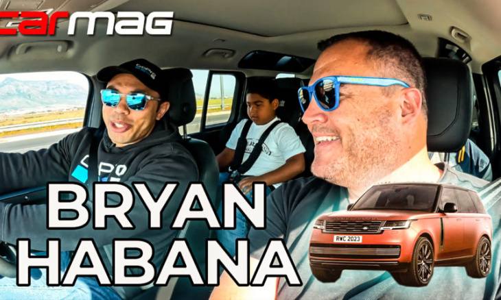 bryan habana gets behind the wheel with roc