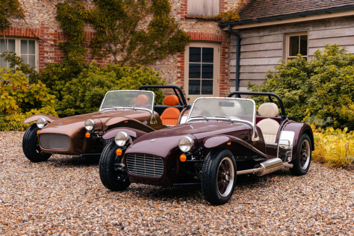 caterham launches two new heritage models