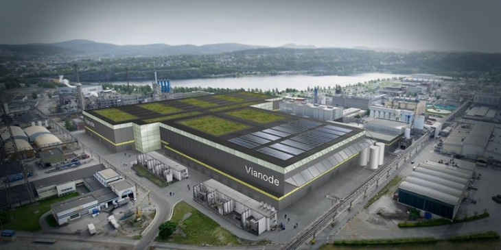 vianode to build battery materials factory in norway
