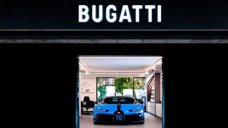 the new bugatti logo will help expand the luxury brand