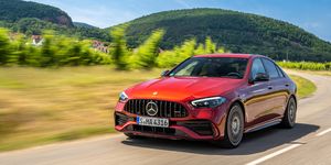 2024 mercedes-amg c63 silences doubters with a 671-hp hybrid wallop