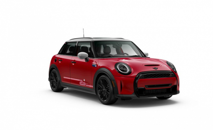 mini cooper s special edition ditches union jack in favor of the stars and stripes