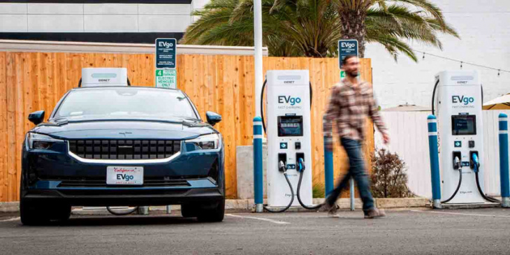 evgo expands plug and charge capabilities to evs beyond gms ultium charge 360 network including ford, polestar