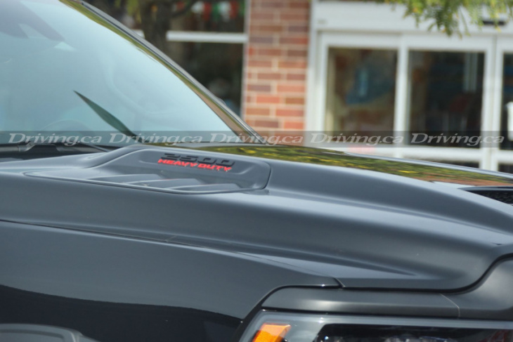 2023 ram 2500 power wagon flares its nose in spy shots