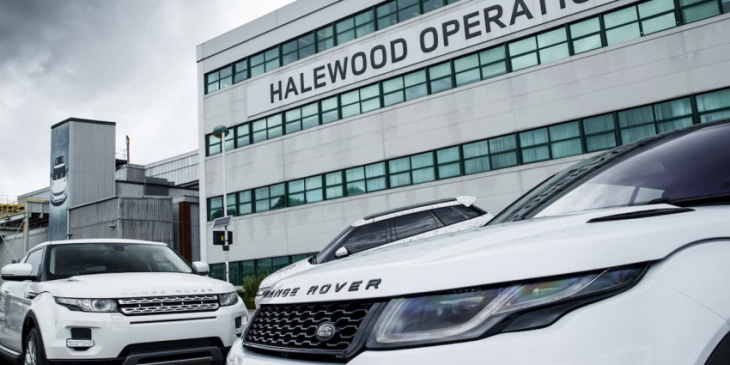 jaguar land rover converting halewood factory to build evs, saving the factory’s fate